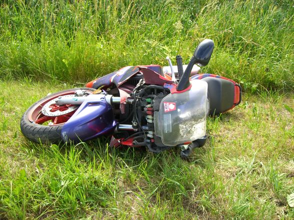 Motorrad Unfall am 10.07.08 - 