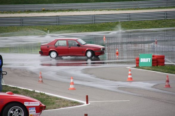 driftchallange mit 3.0 alfa75 - 