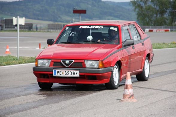 driftchallange mit 3.0 alfa75 - 