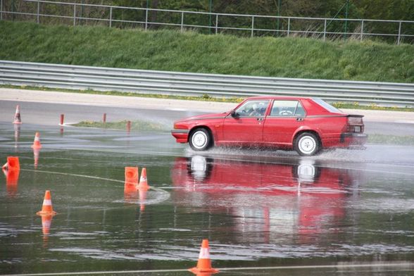 driftchallange mit 3.0 alfa75 - 