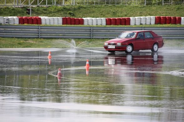 driftchallange mit 3.0 alfa75 - 