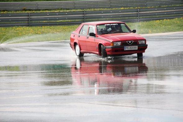 driftchallange mit 3.0 alfa75 - 