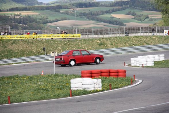 driftchallange mit 3.0 alfa75 - 