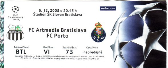 Groundhopping Bratislava 2005 - 