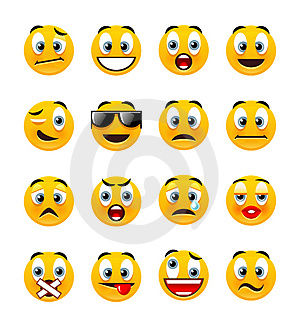 Smileys....  :) - 