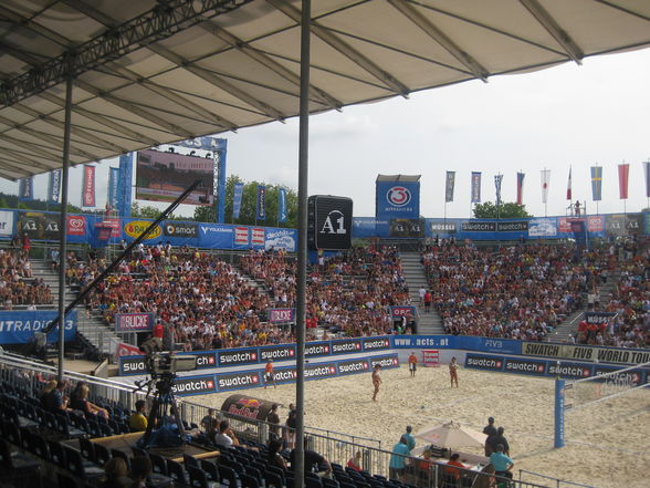 Beachvolleyball in Klagenfurt 31.7.09 - 