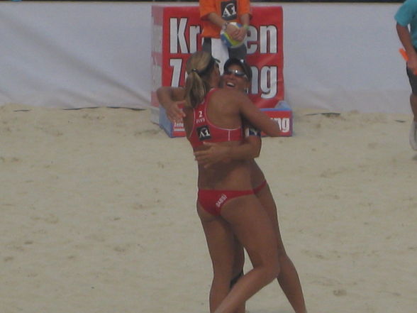 Beachvolleyball in Klagenfurt 31.7.09 - 