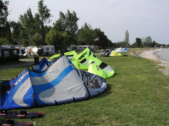 Kitesurfen Neusiedlersee Podersdorf 2005 - 