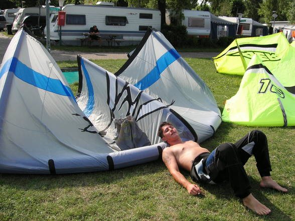 Kitesurfen Neusiedlersee Podersdorf 2005 - 