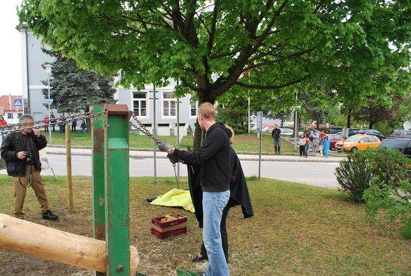 Maibaum 09, Party in der Gemüsehalle - 