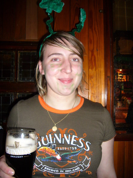 St.Patricksday-wow waren wir "gruen - 