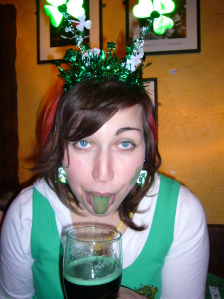 St.Patricksday-wow waren wir "gruen - 