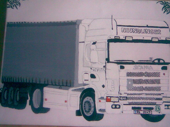 meine Trucks  selbst gezeichnet! :) - 