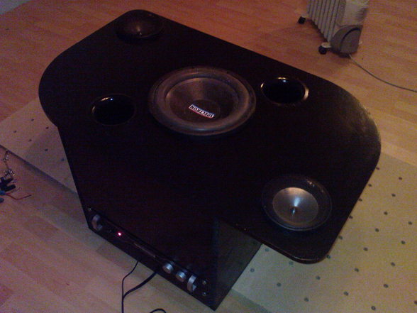 Woofer-Box-Lautsprecher-Party-Tisch - 