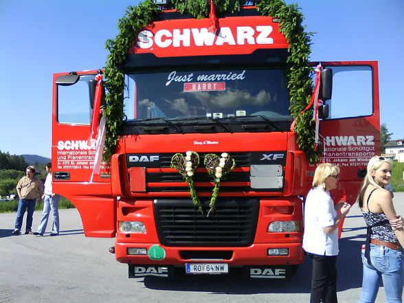 Truckerhochzeits-Überaschung - 