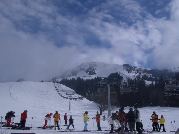 Skifahren Feb 2007 in Söll in Tirol - 