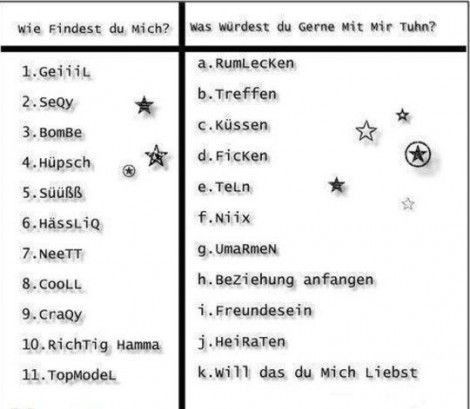 wie findest du mich????? - 