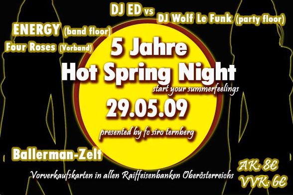 Hot Spring Night Flyer 09 u FIFA 09 !! - 