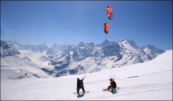 Snowkite !! - 