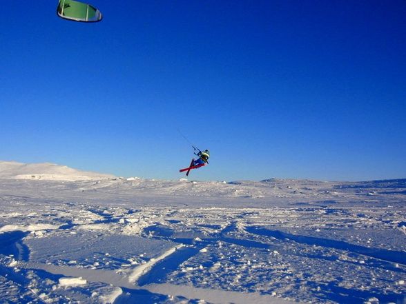 Snowkite !! - 