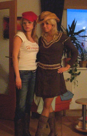 Fasching mit meiner TwinSista ;)) - 