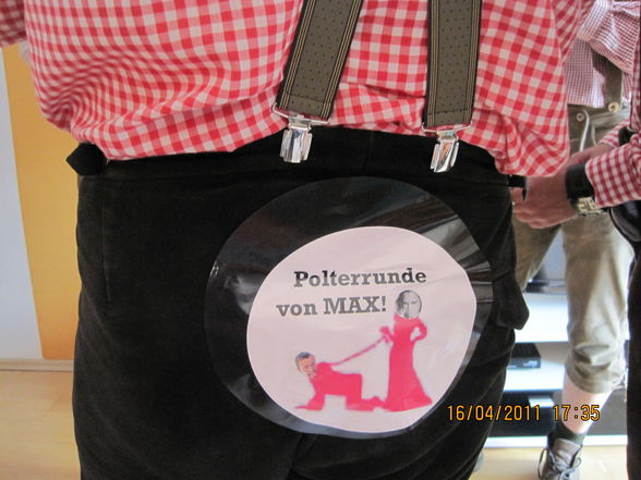 Poltern von Max am 16.4.2011 - 