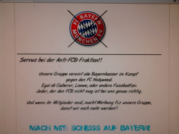 Scheiß FC Bayern - 