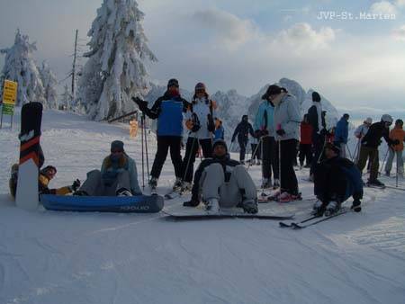 jvp-skiausflug in gosau - 