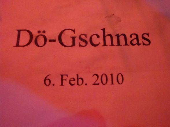 Dö - Gschnas - 