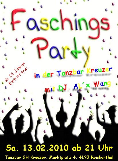 Faschingsparty GH Kreuzer - 