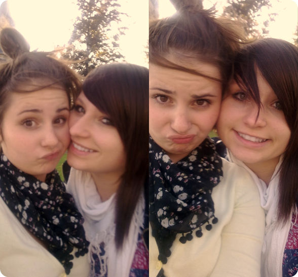 Sarah und Nina im Park :D - 