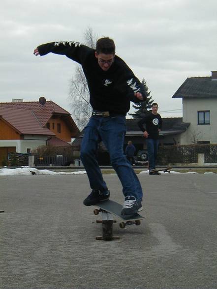 alte Skateboardfotos - 