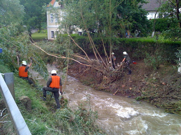 Hochwasser Einsatz NÖ Sommer09 - 