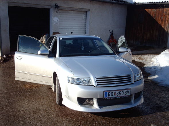 Mei Audi A4  tiefer, breiter, schneller  - 