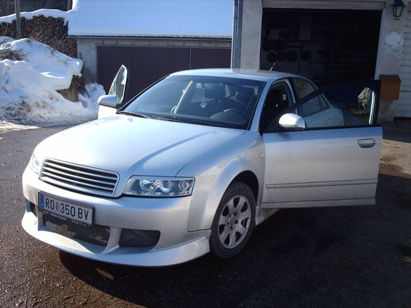 Mei Audi A4  tiefer, breiter, schneller  - 