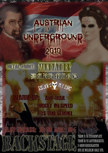 AUSTRIAN UNDERGROUND 2010 - 