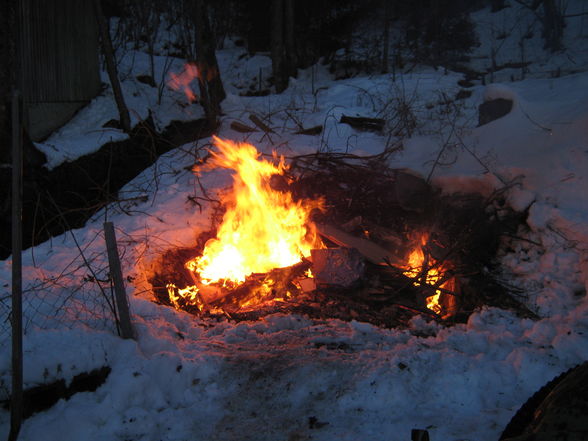 Wunderschönes Lagerfeuer - 