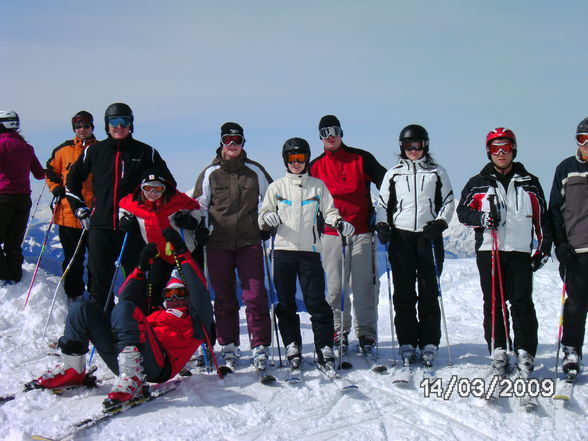 Ski- Wochenende März 2009 - 