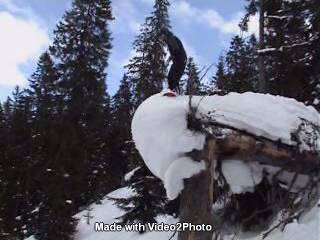 da chris und ich beim Snowboarden... - 