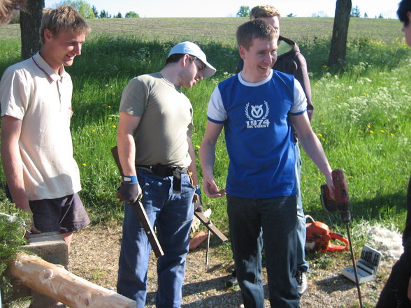 Lj-Maibaumaufstellen 2007 - 