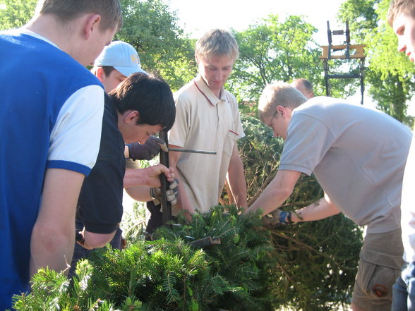 Lj-Maibaumaufstellen 2007 - 