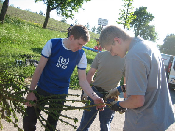 Lj-Maibaumaufstellen 2007 - 