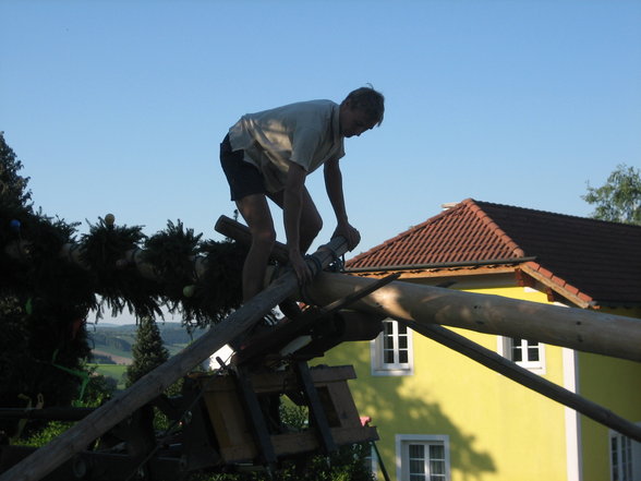 Lj-Maibaumaufstellen 2007 - 