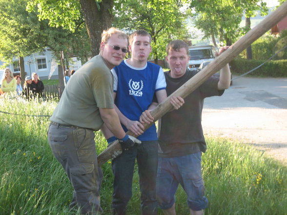 Lj-Maibaumaufstellen 2007 - 