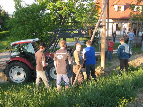 Lj-Maibaumaufstellen 2007 - 