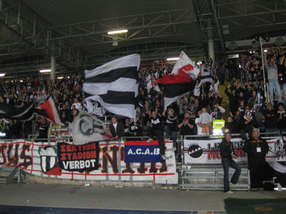 lask hooligan in einsatz - 