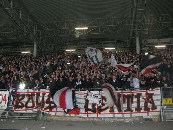 lask hooligan in einsatz - 