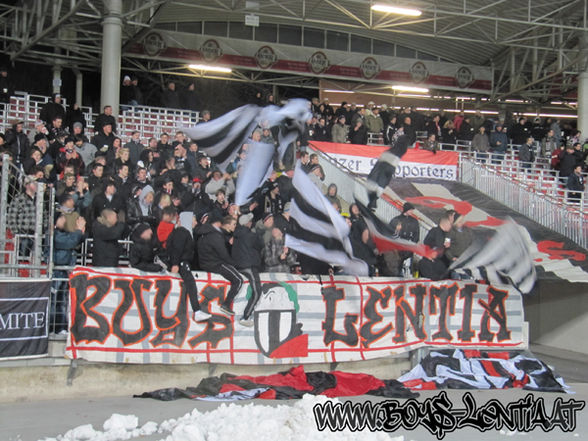 lask hooligan in einsatz - 