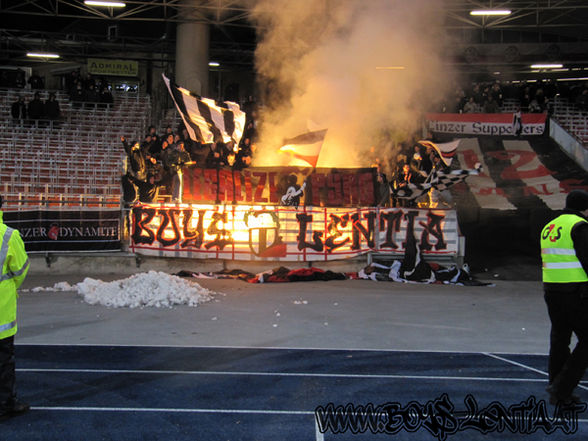 lask hooligan in einsatz - 