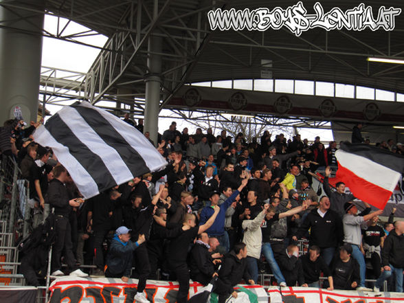 lask hooligan in einsatz - 